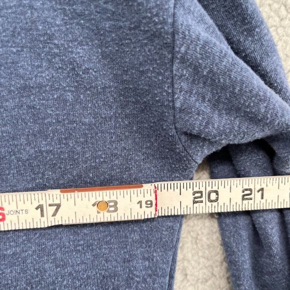 Marine Layer Women's Size Small Blue and White Sweater Triangle - Picture 10 of 12